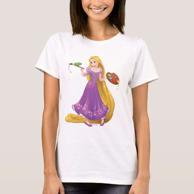 T-shirt Rapunzel | Peinture avec Pascal (Devant)