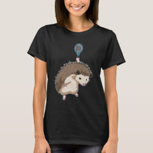 T-shirt Raquette de tennis de Hedgehog