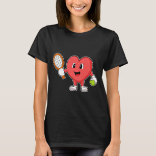 T-shirt Raquette de tennis Heart