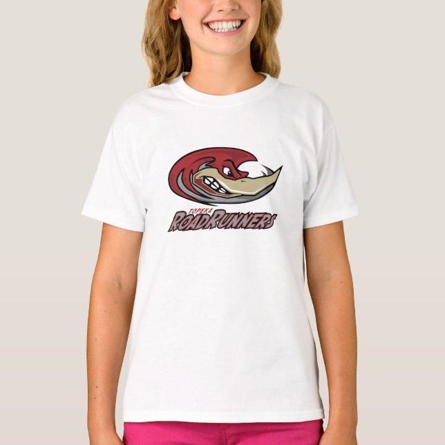 T-shirt ras du cou pour fille (Devant)