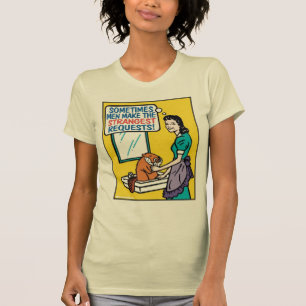 T-shirt rasage de castor