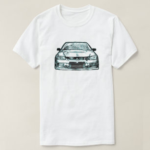T-shirt Rassemblement À ROUES MOTRICES d'Evo huit Turbo