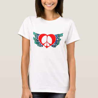 T-shirt Rassemblement pour restaurer les ailes de paix de 