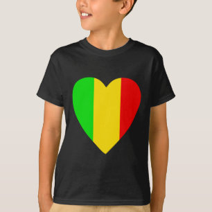 T-shirt Rasta a coloré le coeur