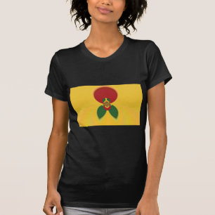 T-shirt Rasta Colours Art Abstrait Imprimer
