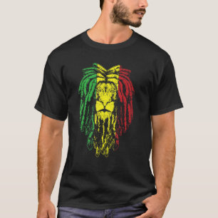 T-shirt Rasta Jamaïque Lion