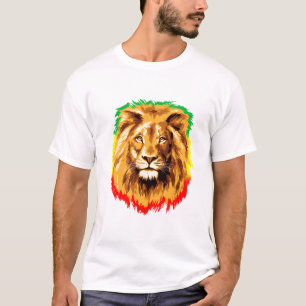 T-shirt Rasta Lion de Juda