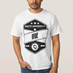 T-shirt Rasta Université Irie Good Vibes Reggae