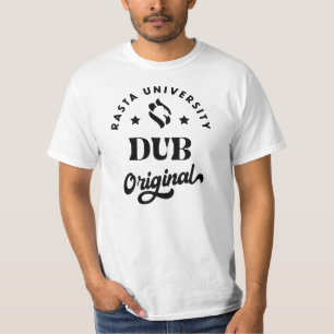 T-shirt Rasta University Dub Reggae d'origine