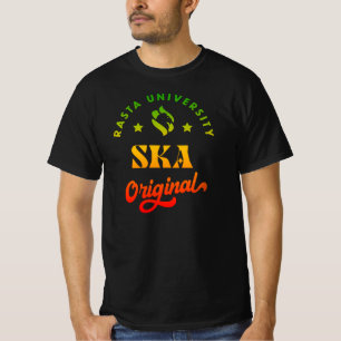 T-shirt Rasta University Ska Original Rasta Reggae
