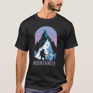 T-shirt Raster Mountaineer hommes vintages