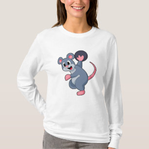 T-shirt Rat à Bowling avec Bowling boule