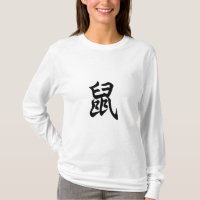 Rat Caractère chinois traditionnel Symbole zodiaqu