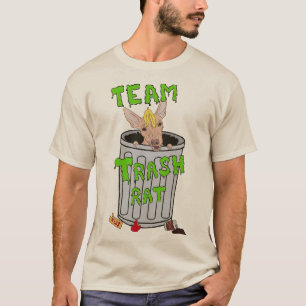 T-shirt Rat de déchets de l'équipe