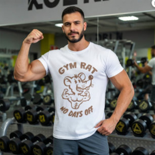 T-shirt Rat de gym - Fitness drôle Corps musclé