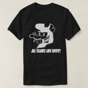 T-SHIRT RAT DE L'ONU DE JE SUIS !