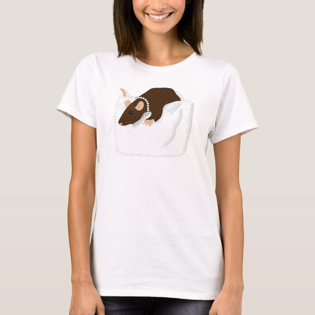 T-shirt Rat de poche (Devant)
