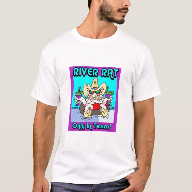 T-SHIRT RAT DE RIVIÈRE (Devant)