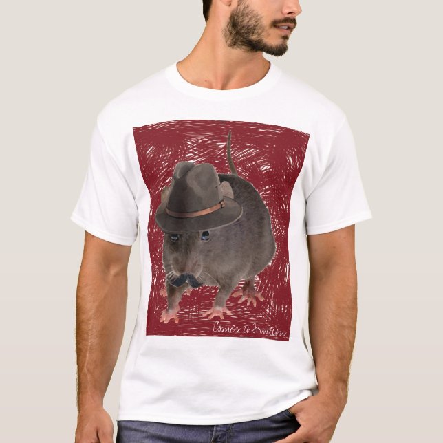 T-shirt Rat d'inspecteur (Devant)