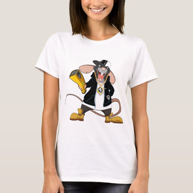 T-shirt RAT du CAPOT de TPPCtv (Devant)