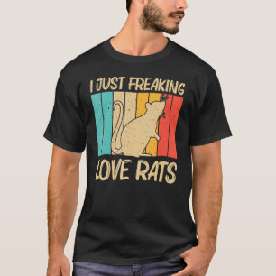 T-shirt Rat Migné Pour Hommes Femmes Souris Rat River Rat 