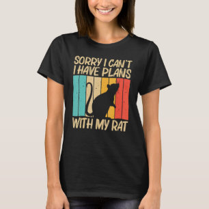 T-shirt Rat Pour Hommes Femmes Souris Animal Rodent Rat