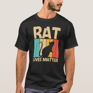 T-shirt Rat Pour Hommes Femmes Souris Animal Rodent Rat
