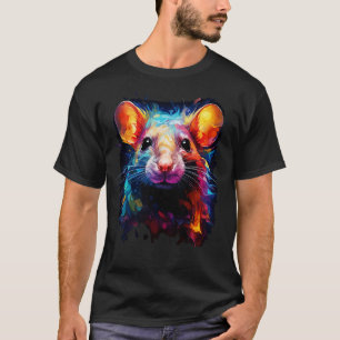 T-shirt Rat Rainbow