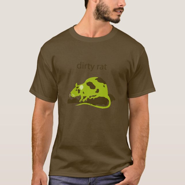 T-shirt rat sale (Devant)