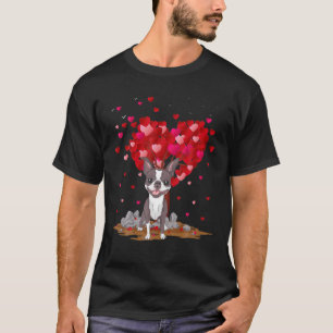 T-shirt Rat Terrier Amoureux des chiens Forme cardiaque Ra