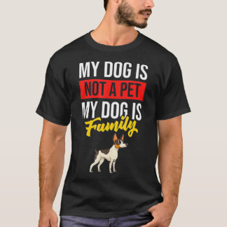 T-shirt Rat Terrier Chien Chien Chien Chien Chien Chiens P