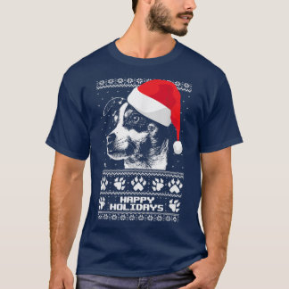T-shirt Rat Terrier Cute Joyeuses Fêtes Noël
