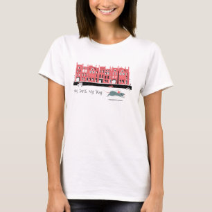 T-shirt Ratatouille Paris Street Scee Disney