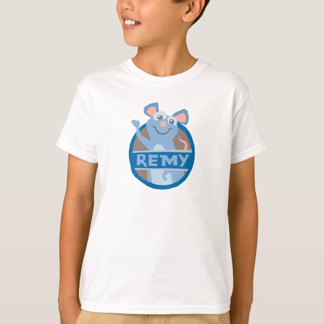 T-shirt Ratatouille Remy agitant Disney (Devant)