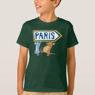 T-shirt Ratatouille Rémy et Emile Disney