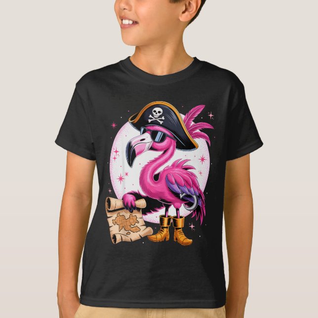 T-shirt Rate Nk Flamingo Funny Halloween Party Costume Men (Devant)
