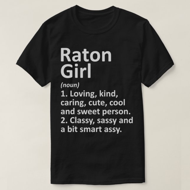 T-shirt RATON L NM NEW MEXICO Funny City Accueil Racines C (Design devant)
