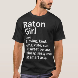 T-shirt RATON L NM NEW MEXICO Funny City Accueil Racines C