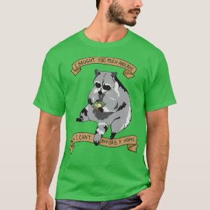 T-shirt Raton laveur Avocado toast