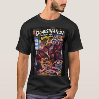 T-Shirt Raton laveur domestiqué