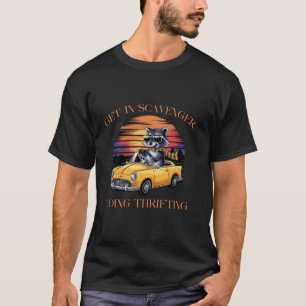 T-shirt Raton laveur entre dans la citation de récupératio