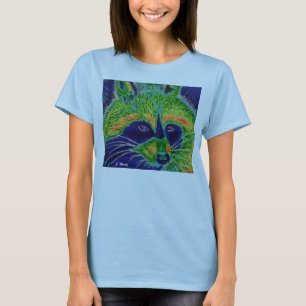 T-shirt Raton laveur rayonnant