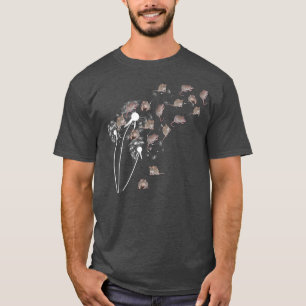 T-shirt Rats Dandelion Douloureux Collection Rats mignons