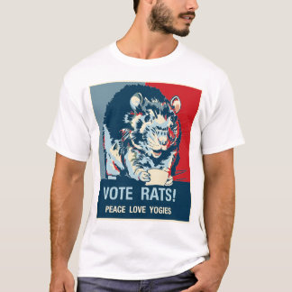 T-shirt Rats de vote ! Chemise