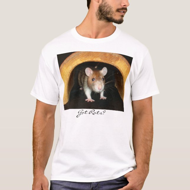 T-shirt Rats obtenus 2 (Devant)