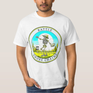 T-shirt Rattle Ces Chaînes Disk Golf