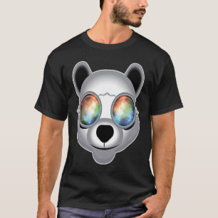T-shirt Rave Panda Techno Trippy