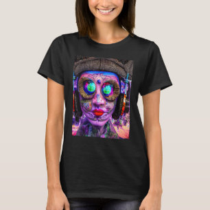 T-shirt Rave Party Psychedelic EDM Trance Club DJ design_1