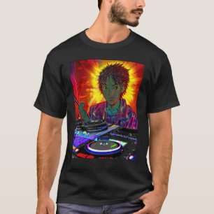 T-shirt Rave Party Psychedelic EDM Trance Club DJ design_2