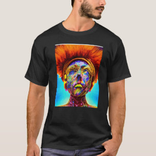 T-shirt Rave Party Psychedelic EDM Trance Club DJ design P